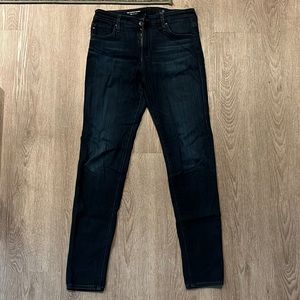 AG Adriano Goldschmied Women's High Rise Jeans - Black